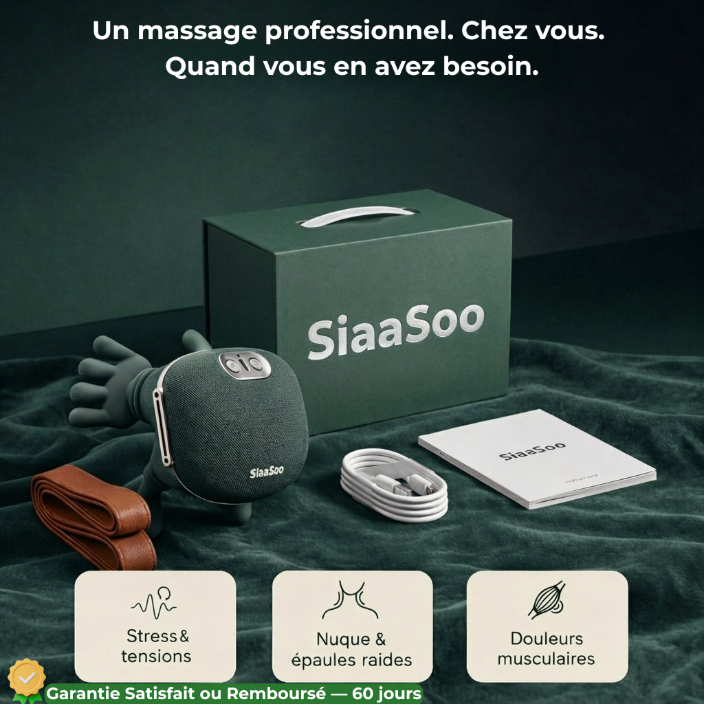 SiaaSoo Vita – Masseur 4D Anti-Douleurs & Tensions